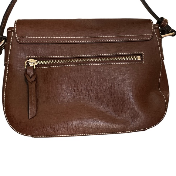 Dooney & Bourke Saffiano Leather Small Safari Crossbody Bag with Defect 0147 - Picture 11 of 13